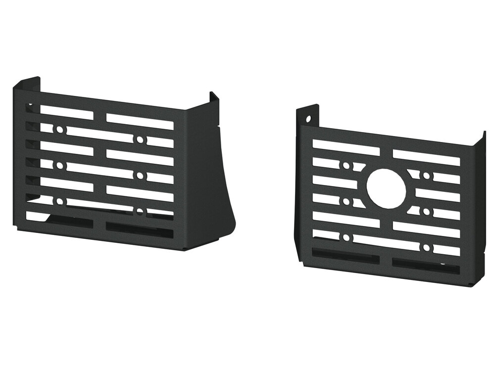 Rear Door Pocket Cages to suit Mitsubishi Pajero Gen 4 NS-NX [Undara Black]