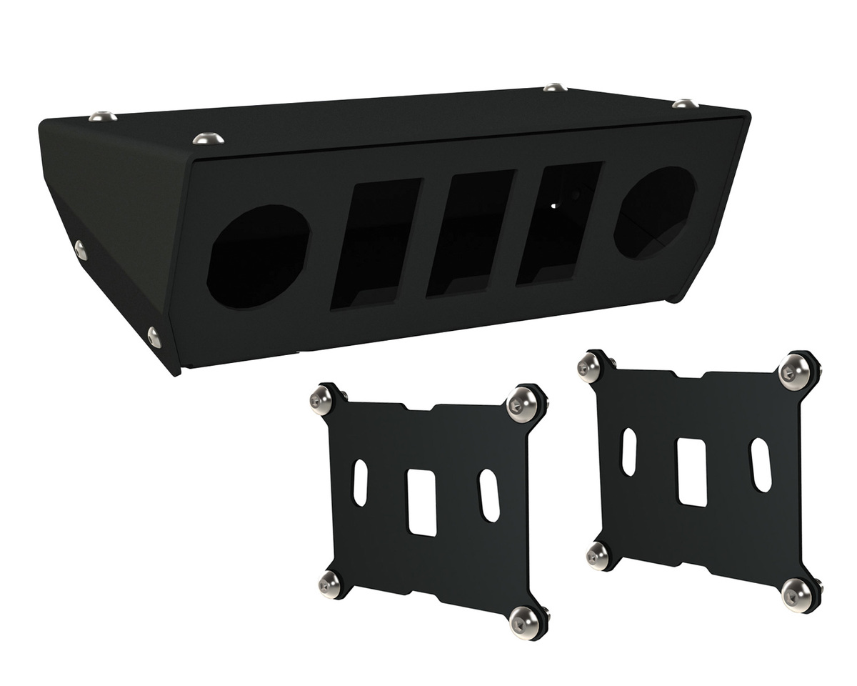 12V Electrical Console & Rock Light Panel Pair to suit KAON Molle Mesh
