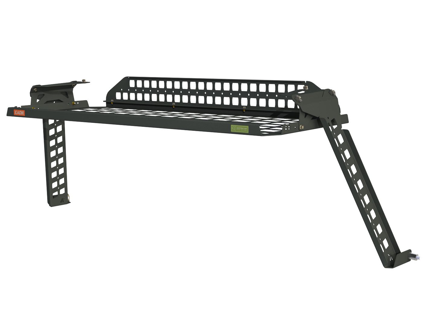 Standalone Rear Roof Shelf to suit Toyota LandCruiser LC200 [With Small Side Molle Panels]
