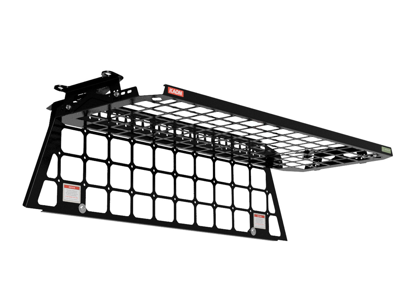 Light Cargo Barrier & Standalone Shelf to suit Toyota LandCruiser LC100/LC105 [Handles Down]