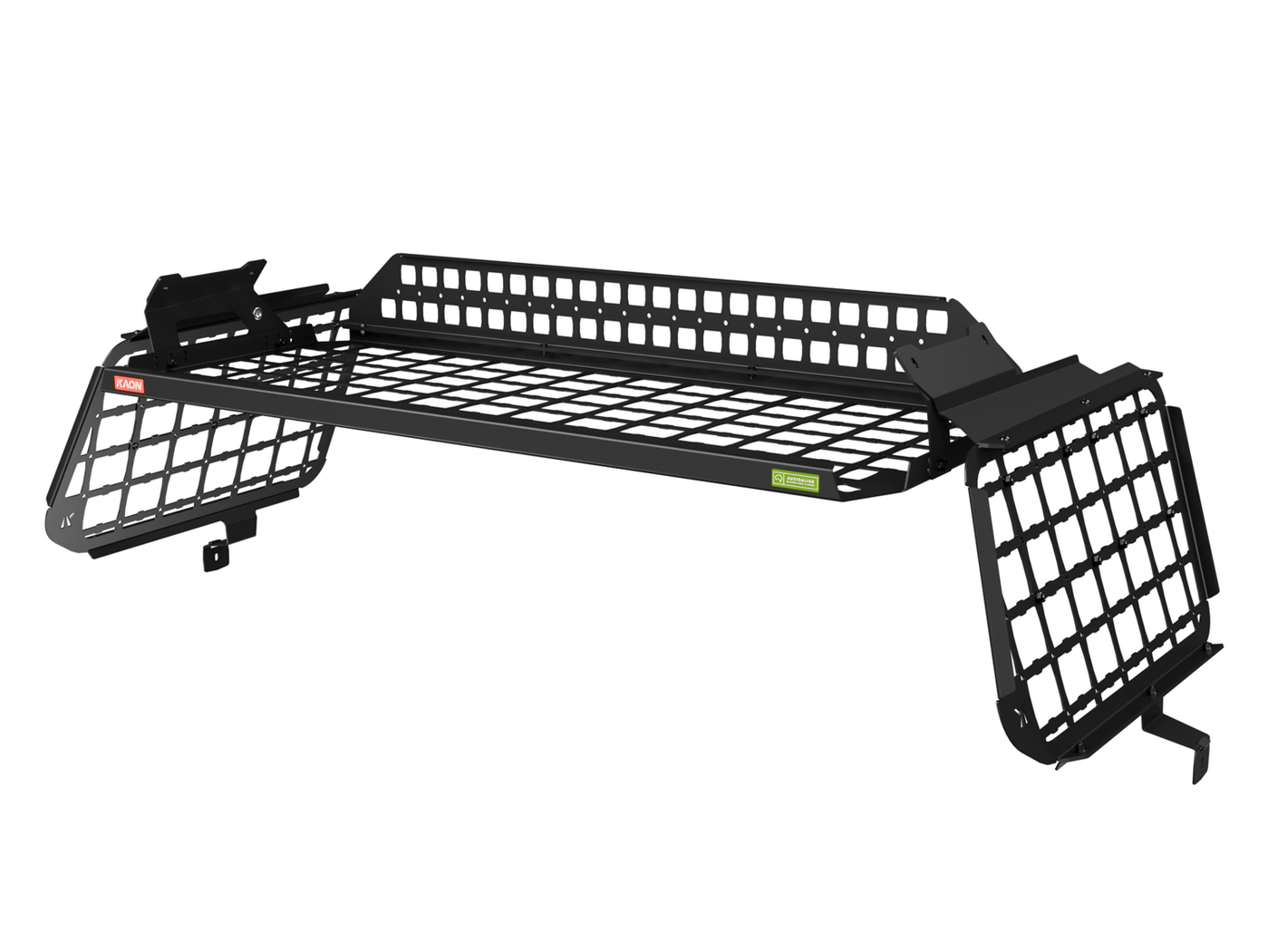 Standalone Rear Roof Shelf to suit the Toyota Prado 250 / Lexus GX 550 [With Large Side Molle Panels]