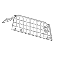 Light Cargo Pet Barrier to Suit TOYOTA Prado 150 GX 5 Seater