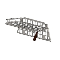 Light Cargo Barrier and Luggage Shelf to suit TOYOTA Prado 120