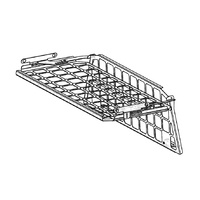 Light Cargo Pet Barrier and Shelf to suit TOYOTA Landcruiser LC100/105 Series Handles INWARDS