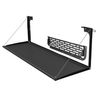 Rear Door Drop Down Table and Cage to suit Toyota Prado 150 / Lexus GX 460 [Undara Black]
