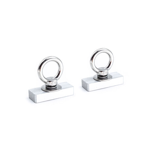 M8 Stainless Steel Eye Bolt Tie Down Kit – Rhino Pioneer Platform Rack [Qty: 2]