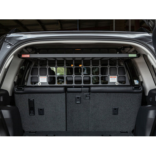 Light Cargo & Pet Barrier and Barrier Shelf to suit Toyota Prado 150 / Lexus GX 460 [7-Seater] 