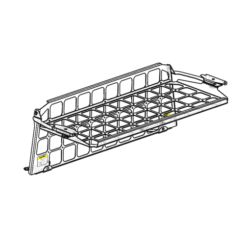 Light Cargo & Pet Barrier and Barrier Shelf to suit Toyota LandCruiser LC200 