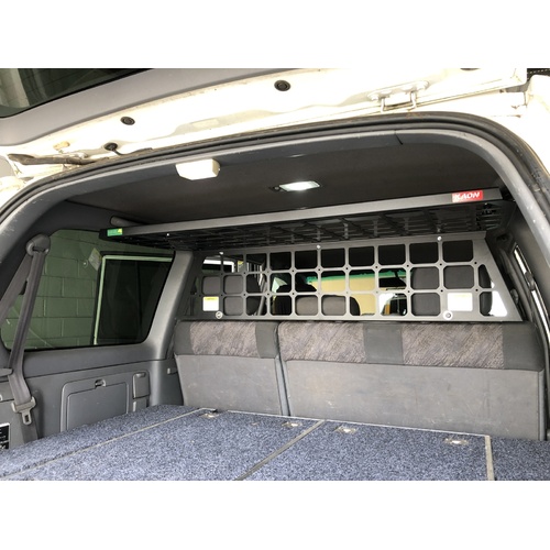 Light Cargo & Pet Barrier and Barrier Shelf to suit Toyota LandCruiser 100/105