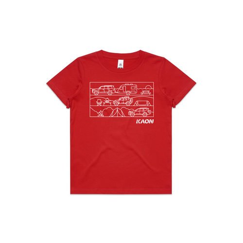 KAON Kids Little Explorers Red Tee