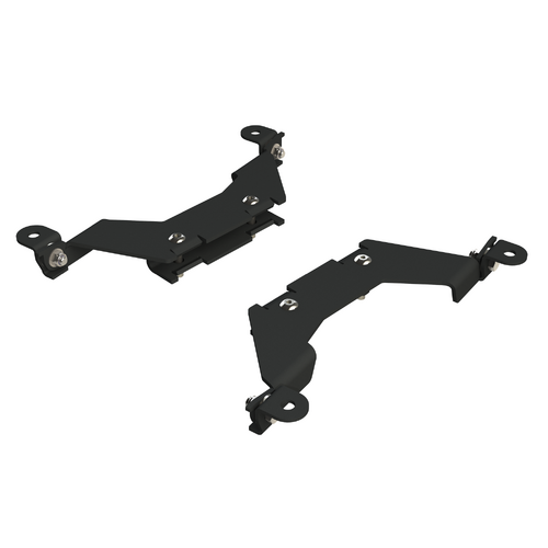 Stealth Folding Maxtrax & TRED Mounts to suit ARB BASE Rack [North-South]