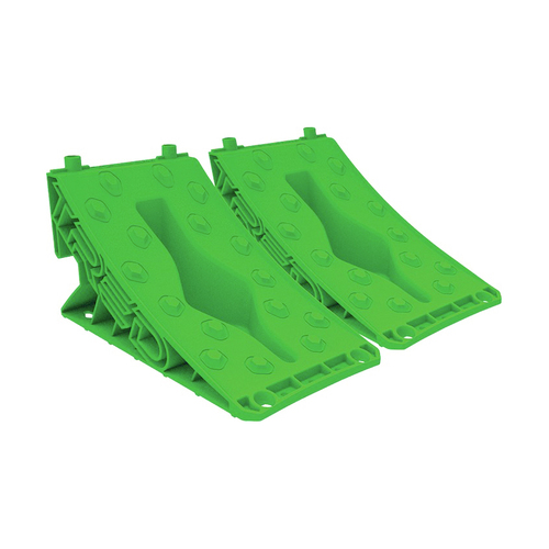 TRED GT Wheel Chocks in Green